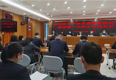 貴州陽光產(chǎn)權(quán)第四屆一次職工代表大會成功召開