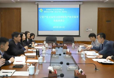 加強交流  共商合作——寧夏產(chǎn)權(quán)交易所與貴州陽光產(chǎn)權(quán)交易所、貴州環(huán)境能源交易所共商“雙碳”合作