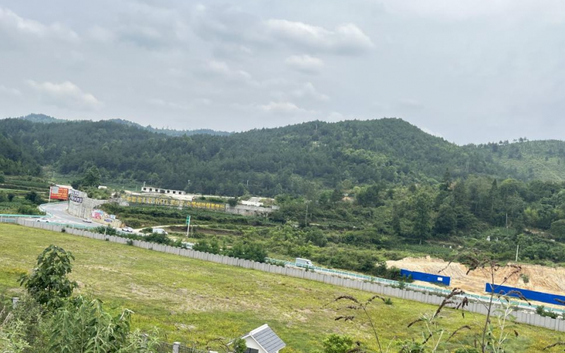 擺金收費(fèi)站閑置土地