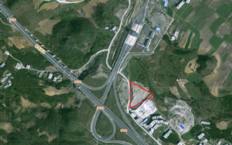 猴場收費站小型預制場施工用地